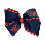 Council (Navy) / Red Ric-Rac Bow - 6 Inch